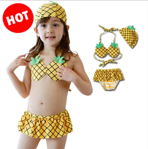 Đồ bơi bé gái Bikini trái Thơm